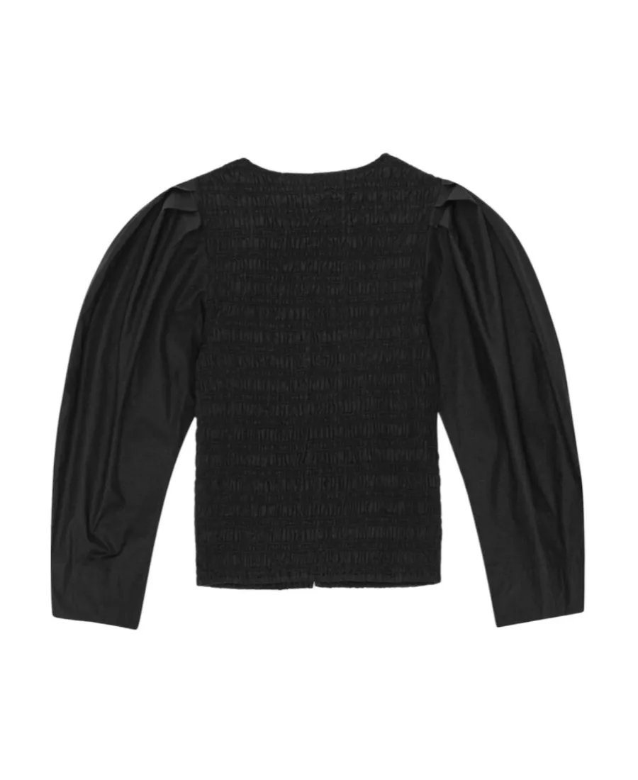 Top With Puff Sleeves