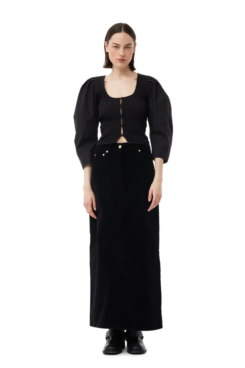 Top With Puff Sleeves