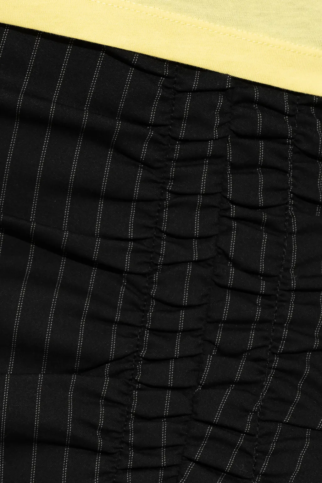 Stretch Stripe Mini Skirt