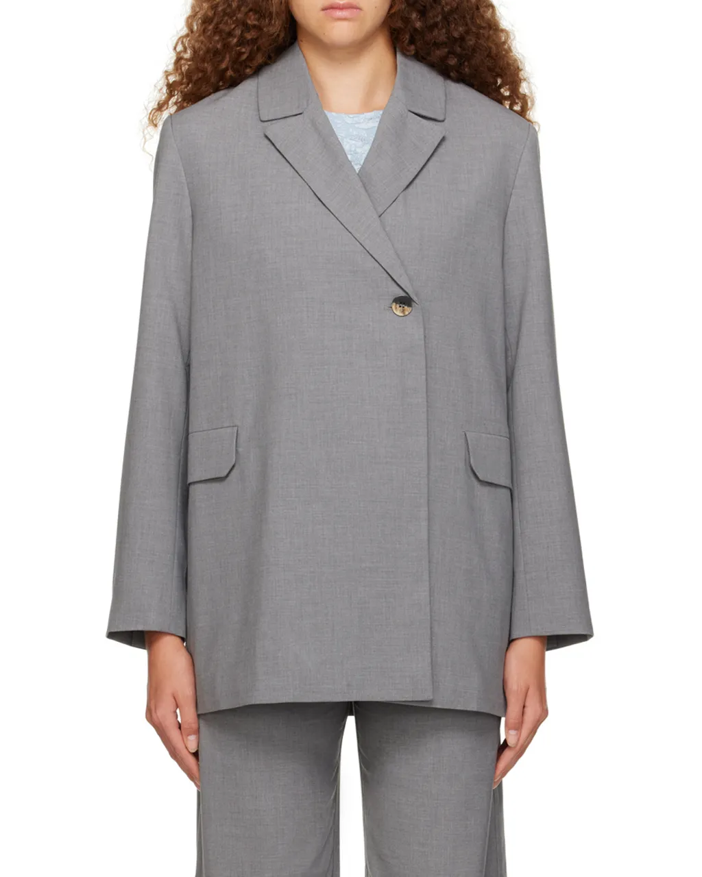 Oversized Double Breasted Blazer