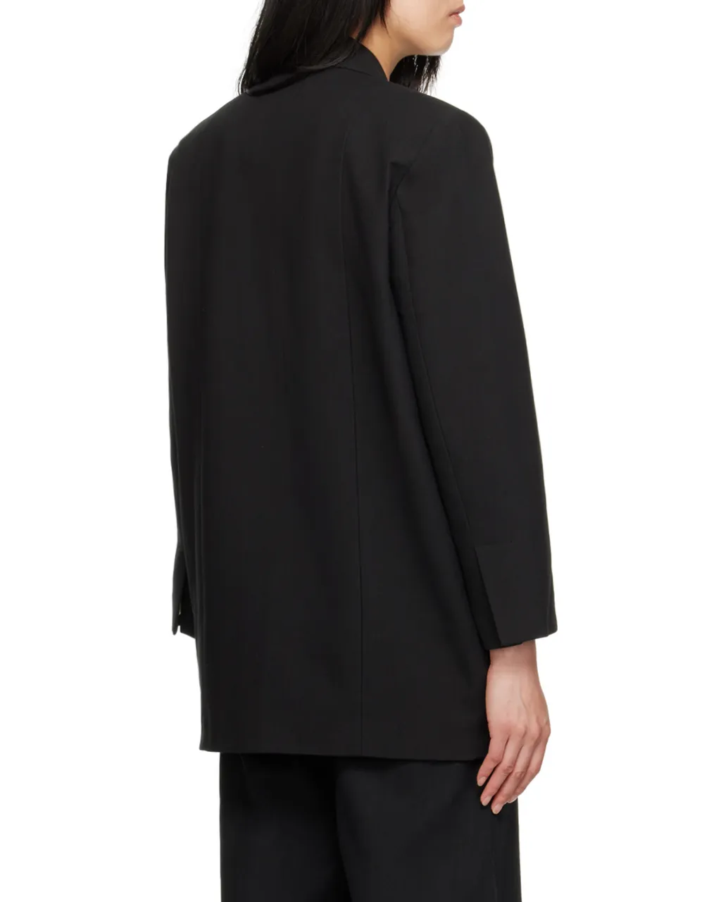 Oversized Single-Breasted Blazer