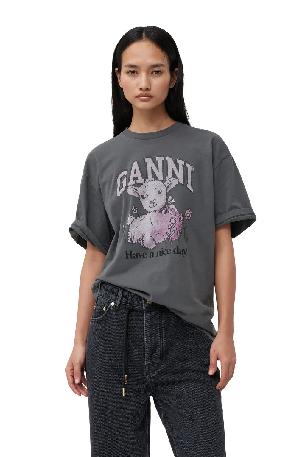 Logo Printed Crewneck T-Shirt
