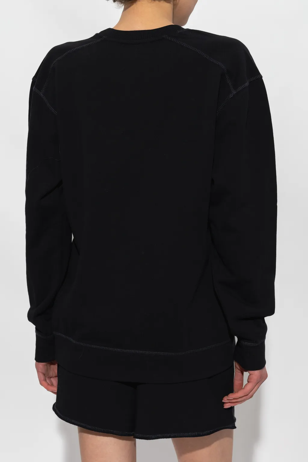 Logo Embroidered Crewneck Sweatshirt