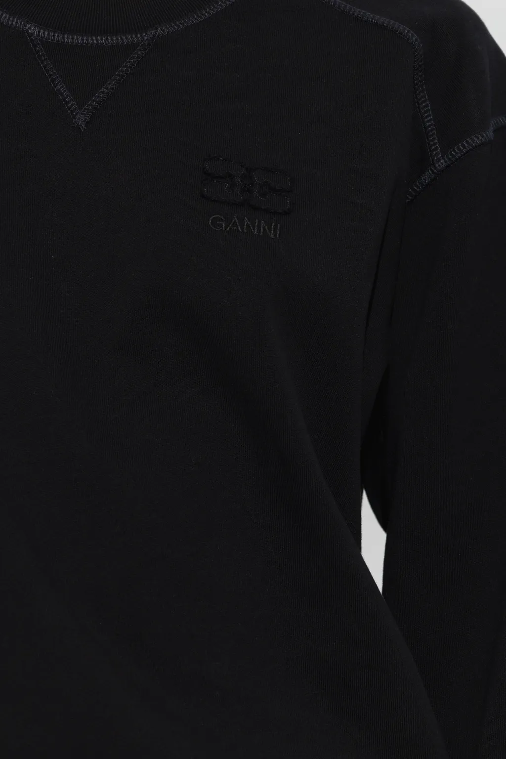 Logo Embroidered Crewneck Sweatshirt