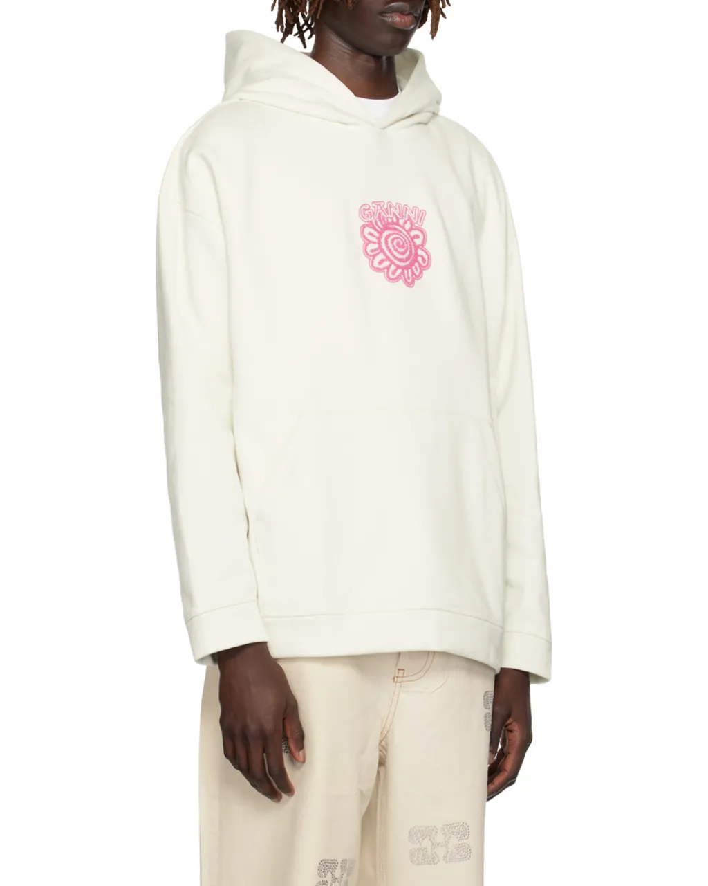 Logo-Appliqué Long-Sleeved Hoodie