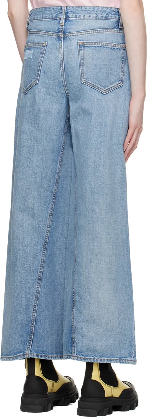 Logo Denim Trousers