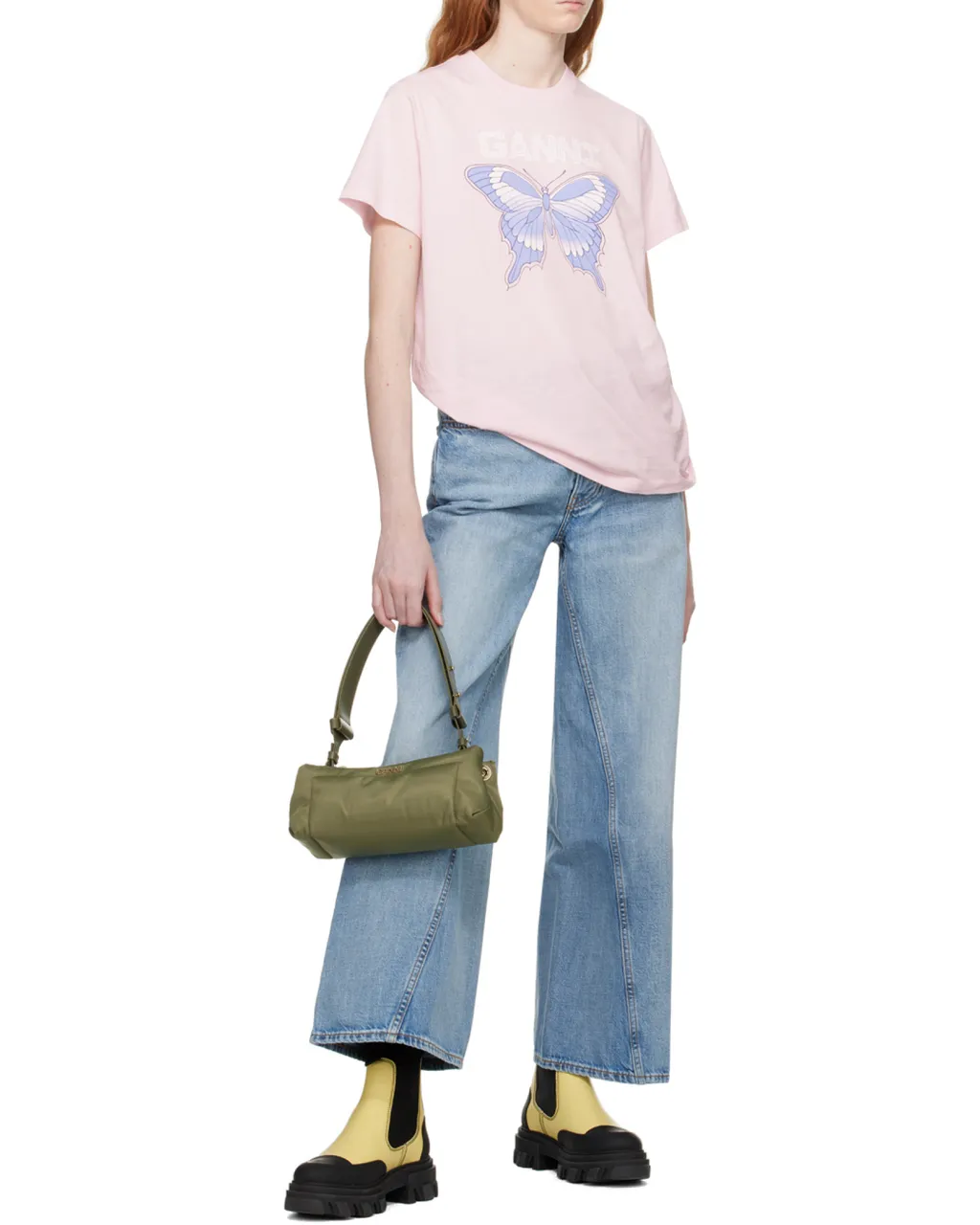 Logo Denim Trousers