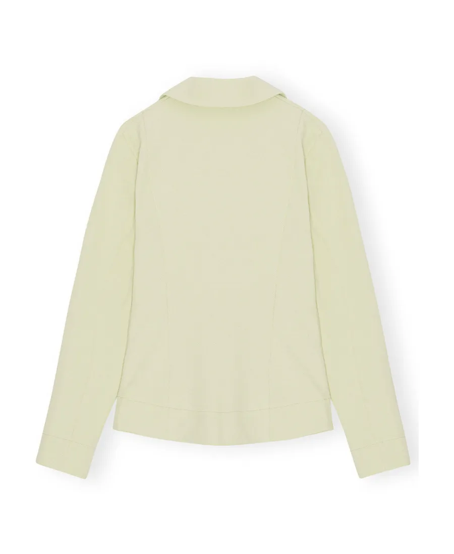 Stretch Suiting Shirt Blazer