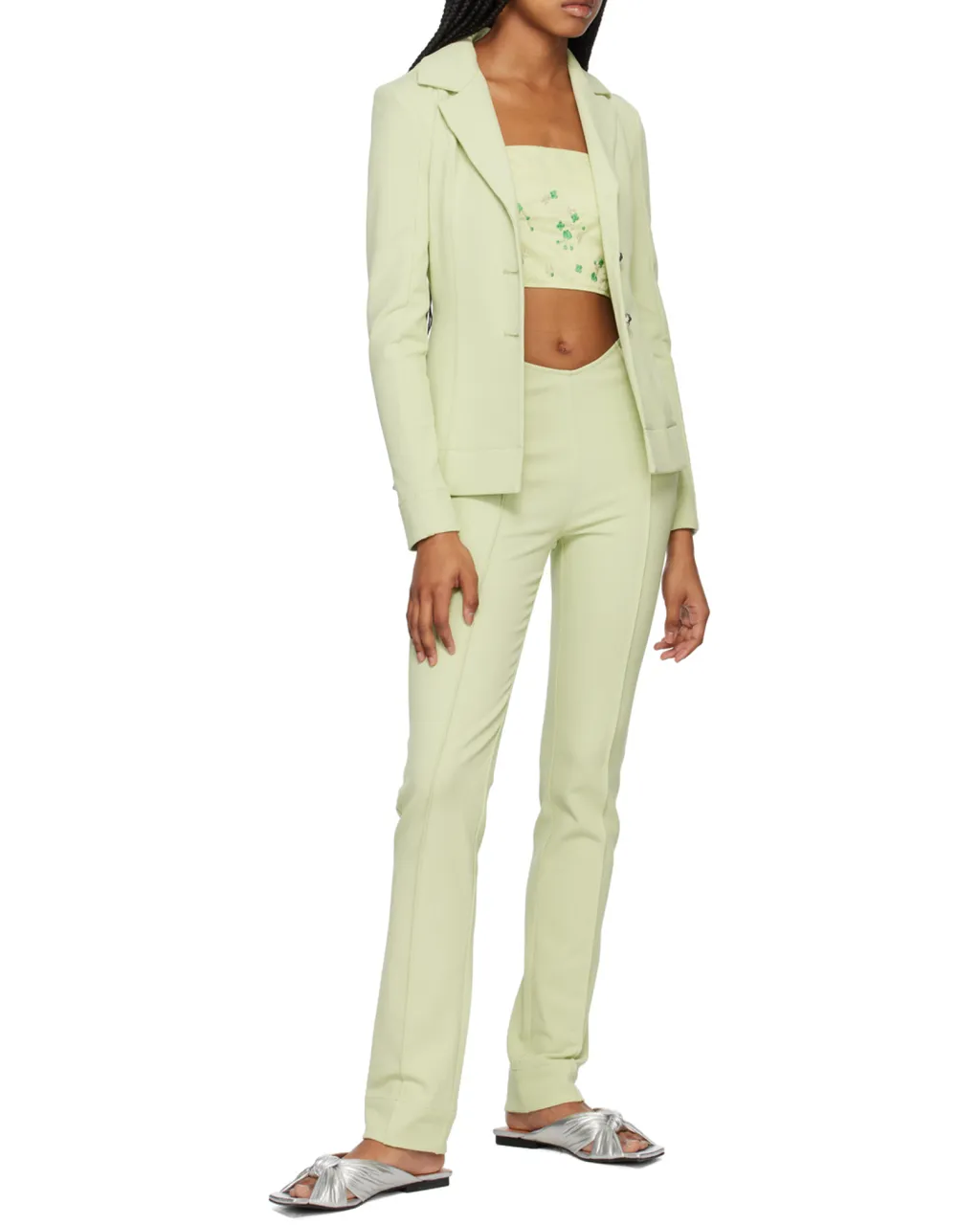 Stretch Suiting Shirt Blazer