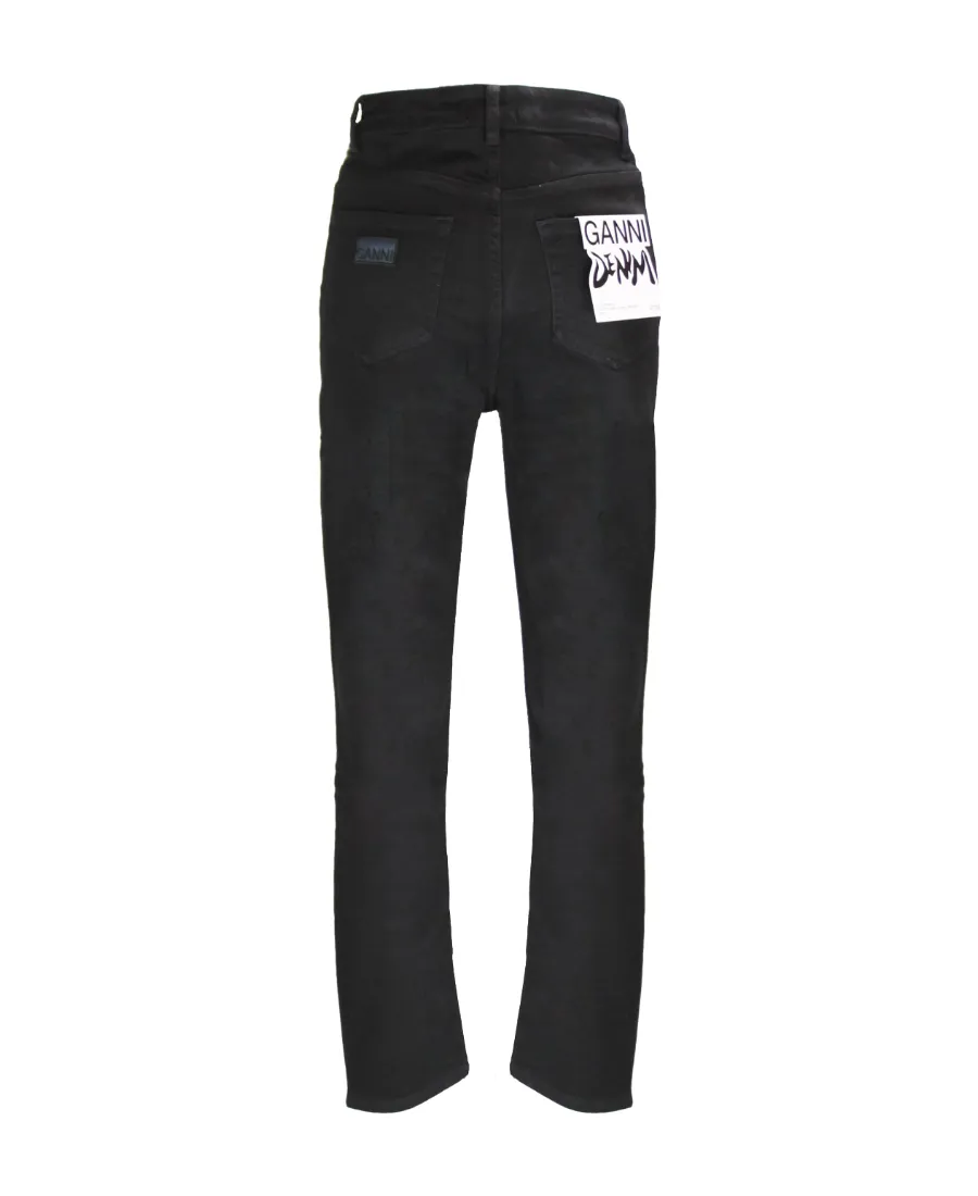 Slim-Leg Cropped Jeans