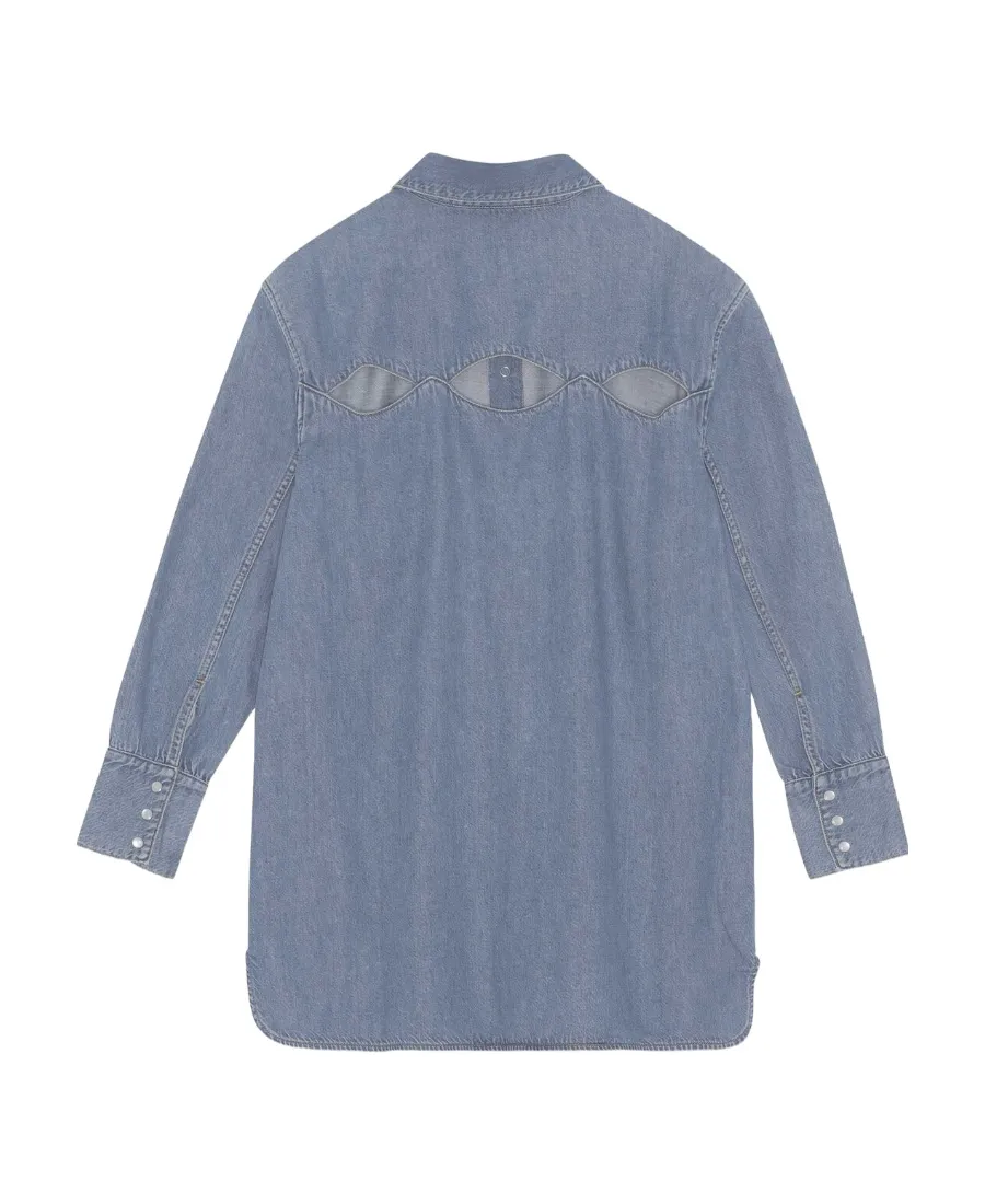 Oversized Denim Shirt