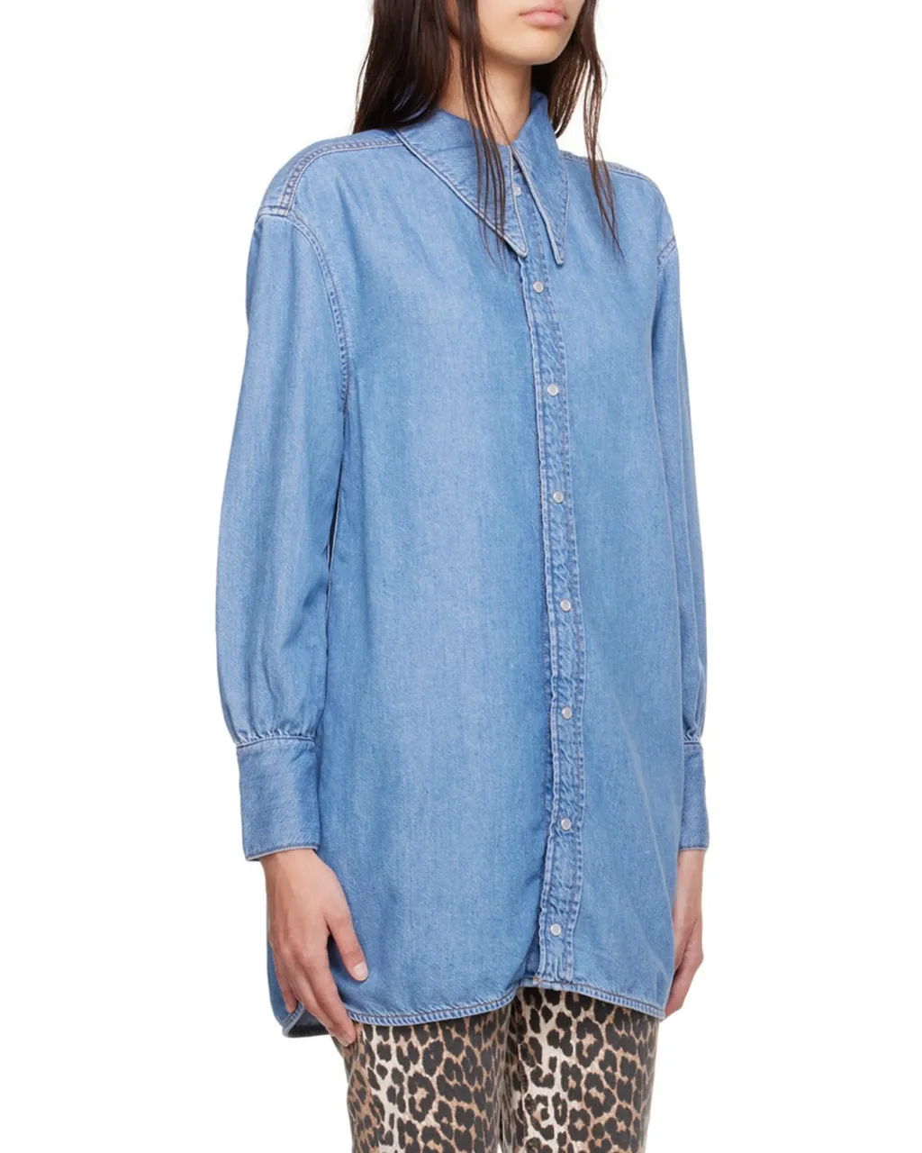 Oversized Denim Shirt