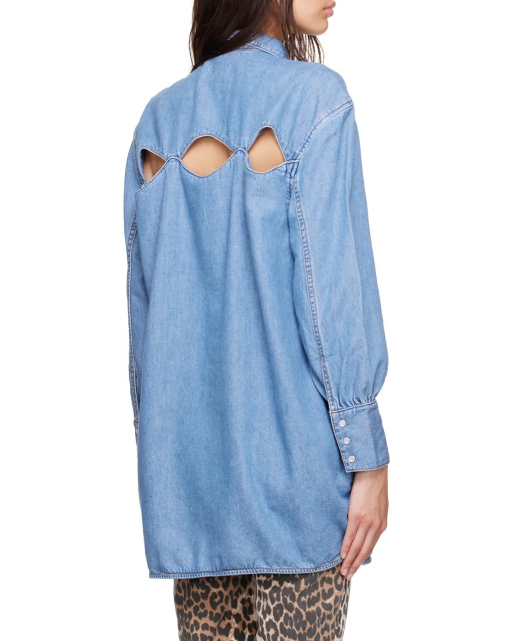 Oversized Denim Shirt
