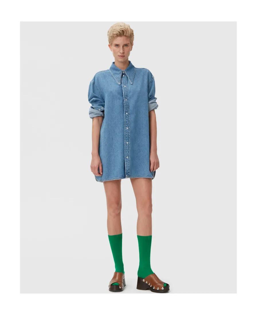 Oversized Denim Shirt