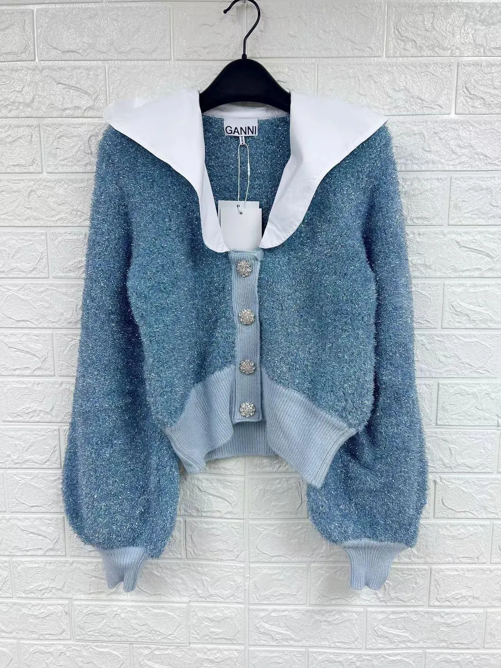 Lapel Knitted Cardigan