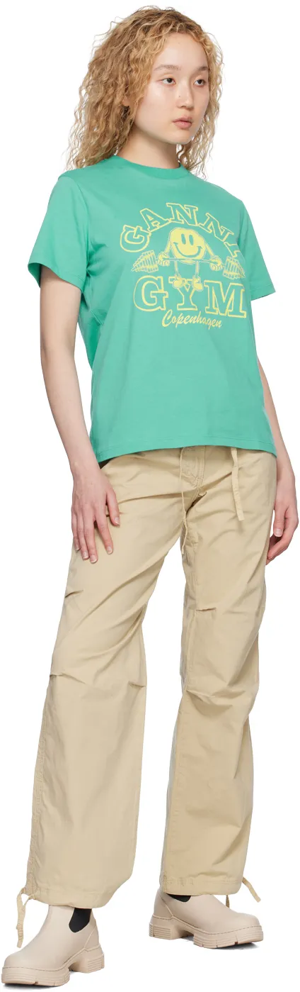 Washed Cotton Canvas Draw String Pants