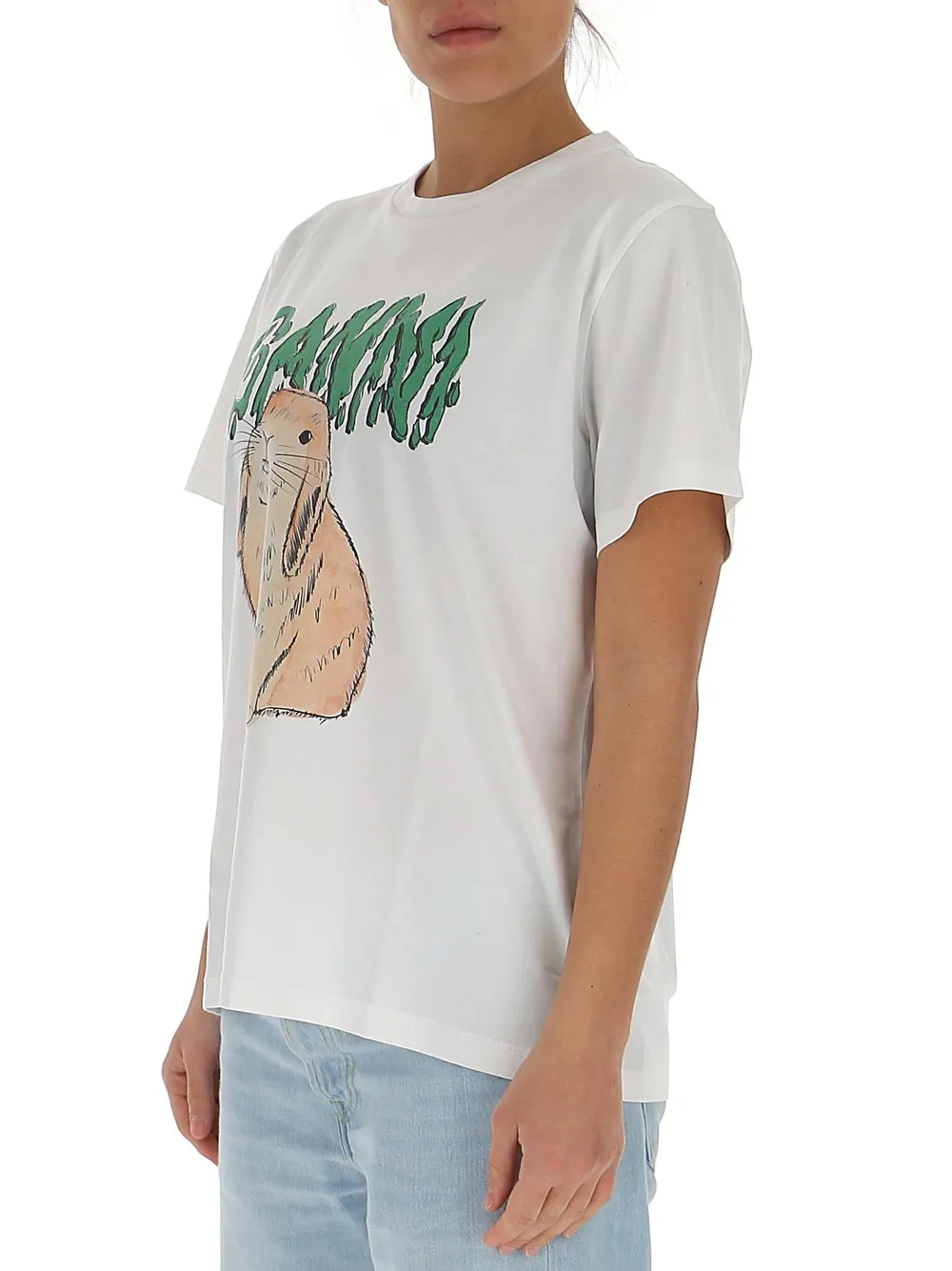 Basic Cotton Jersey T-Shirt, Bunny