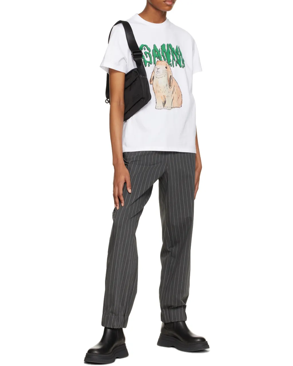 Basic Cotton Jersey T-Shirt, Bunny