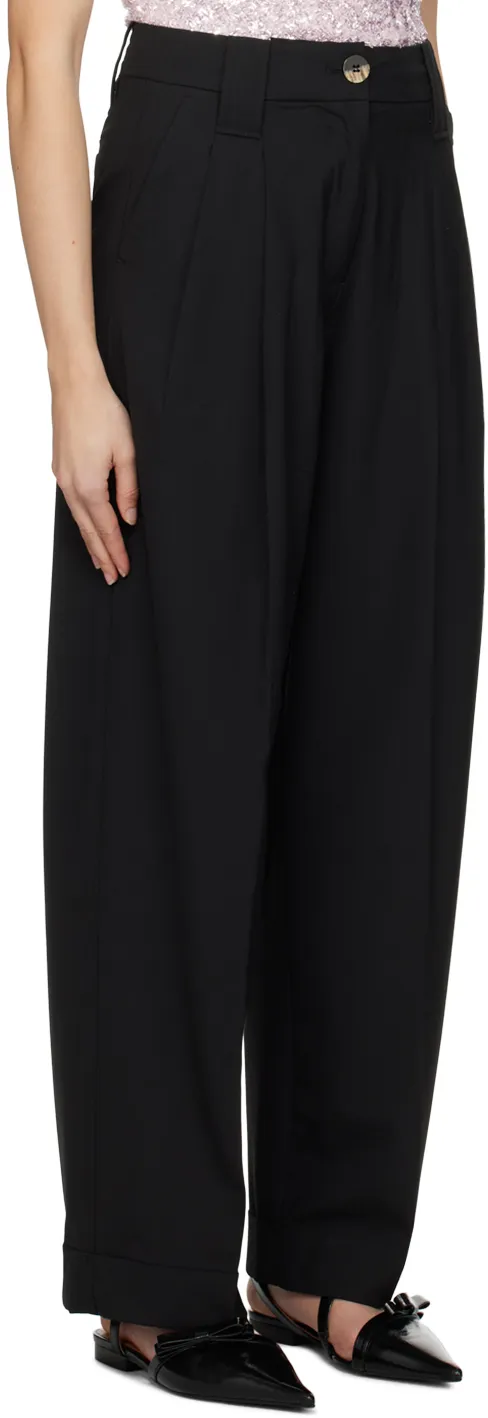 Drapey Pleated Trousers