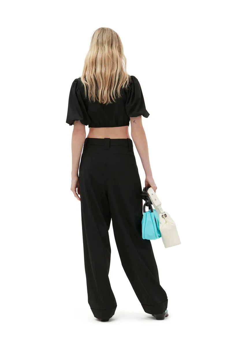 Drapey Pleated Trousers