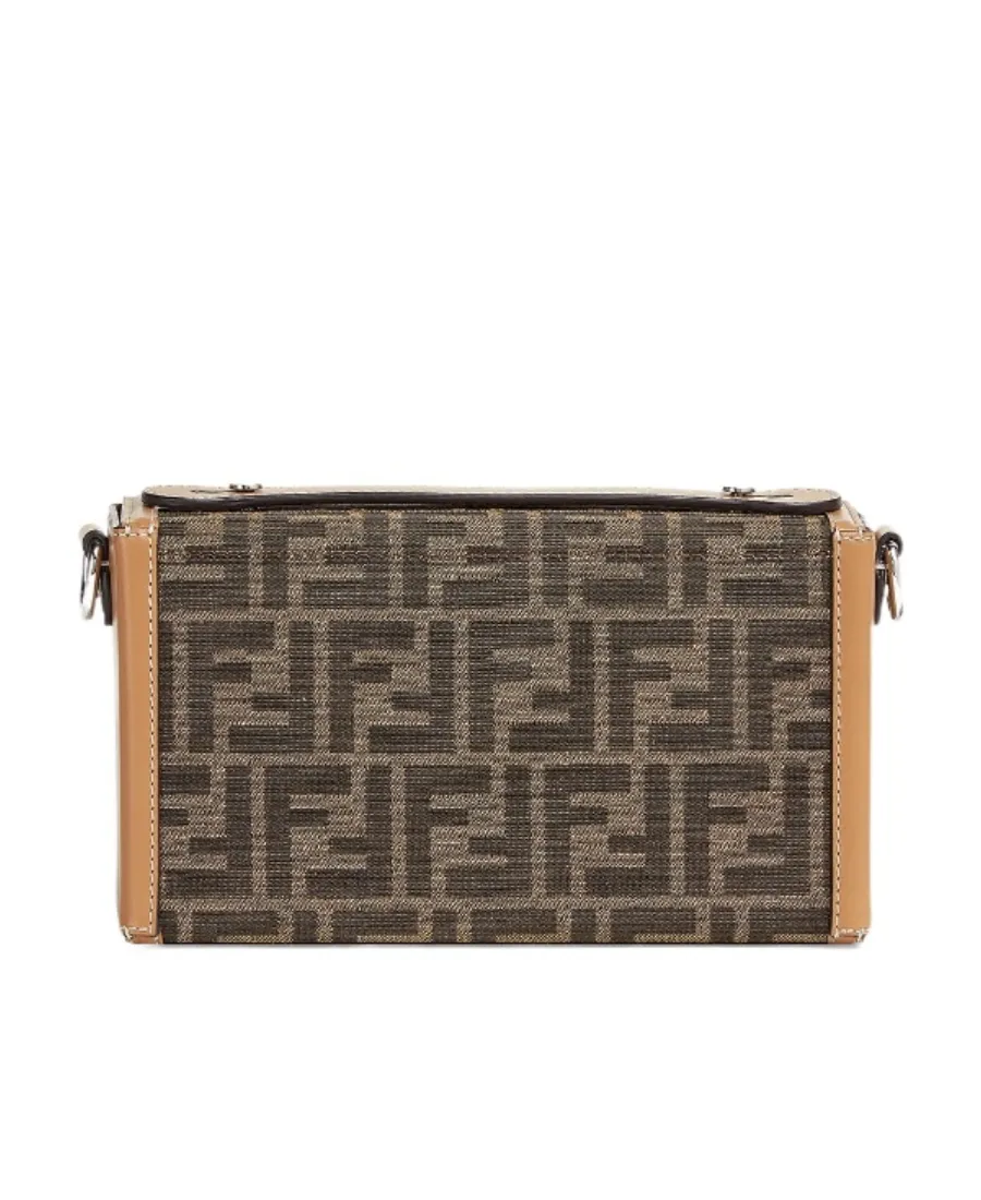 Ff Motif Jacquard Crossbody Bag