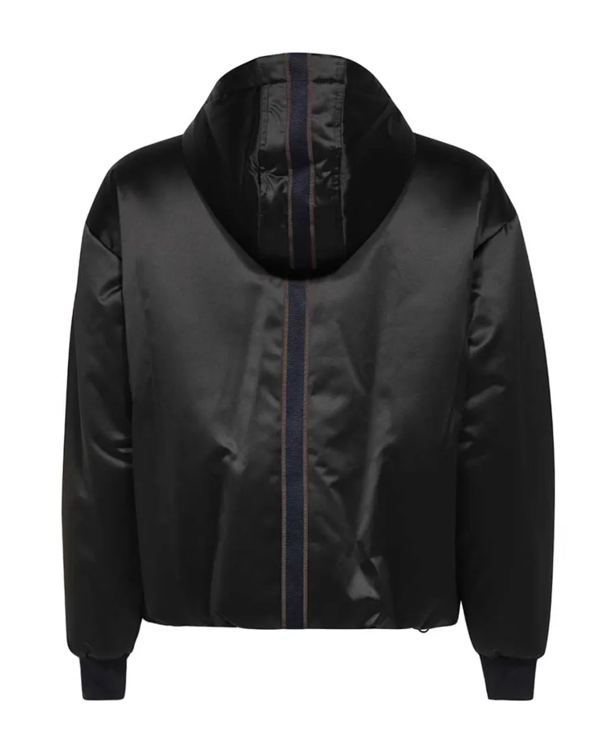 Hooded Bomber Coat