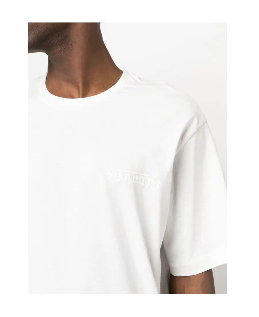 T-Shirt With Round Neck And Short Sleeves