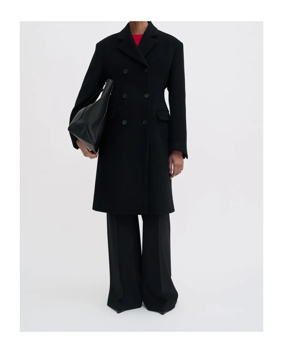 Harper Double-Breasted Coat