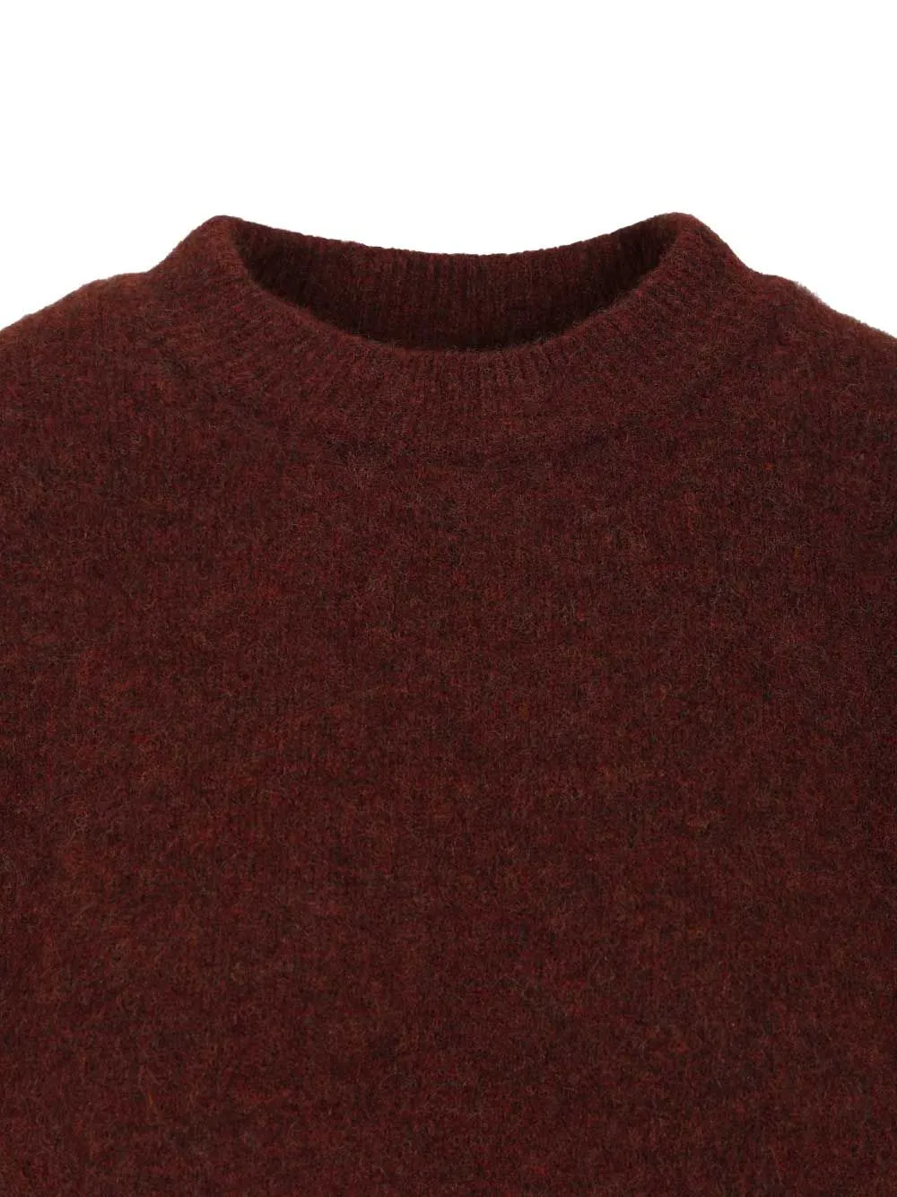 Ribbed Crew Neck Knitwear