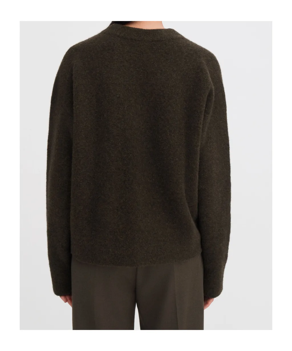 Ribbed Crew Neck Knitwear