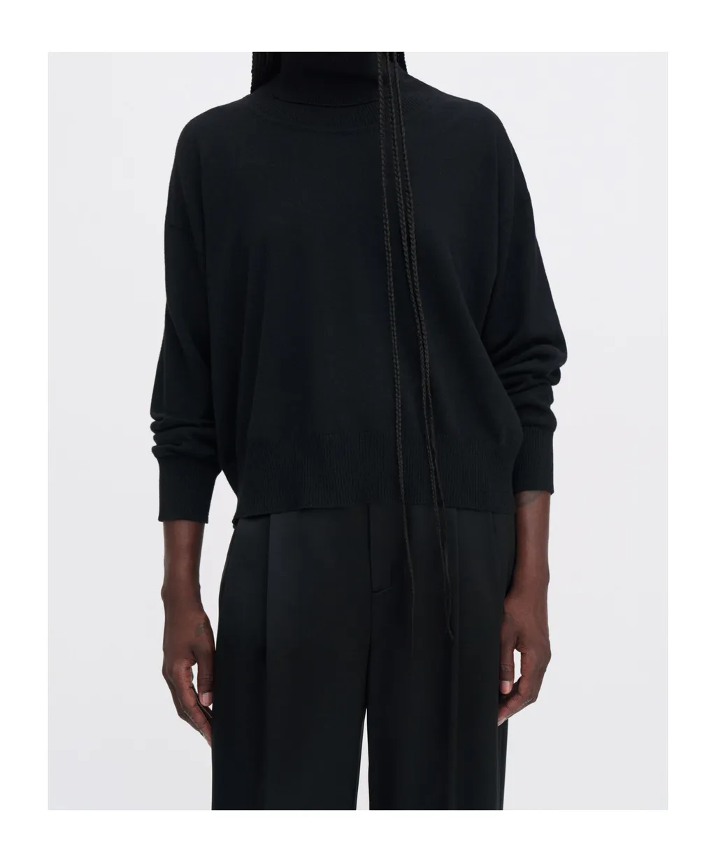 Turtleneck Long-Sleeve Sweater
