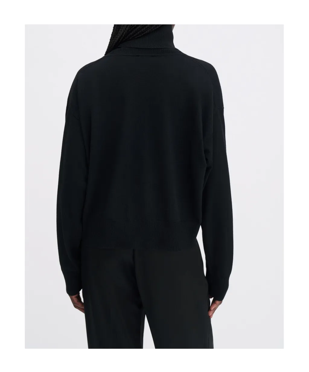 Turtleneck Long-Sleeve Sweater