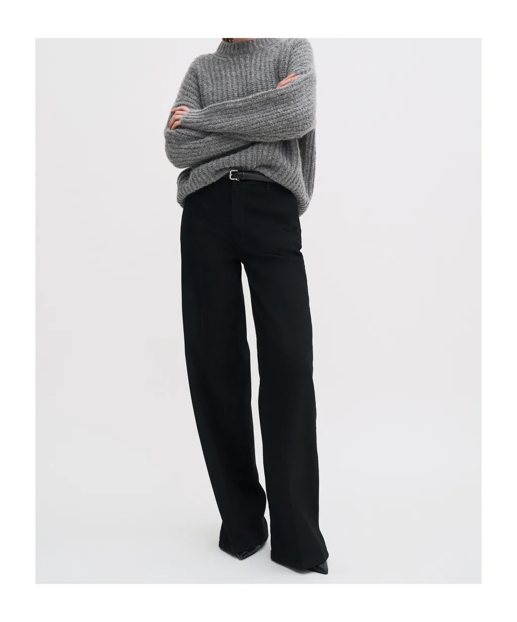 Mock-Neck Sweater