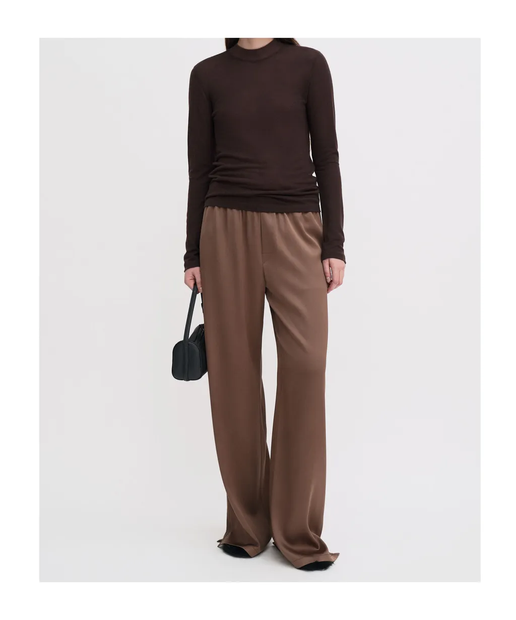 Crewneck Long-Sleeve Knitwear