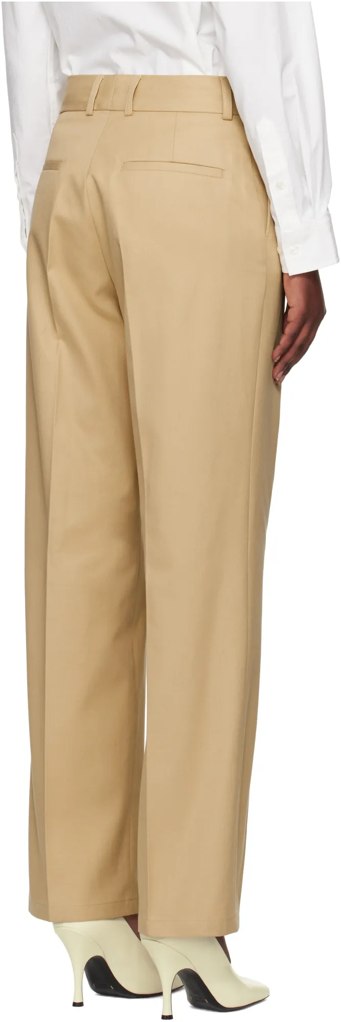 Tailored Cotton Trousers