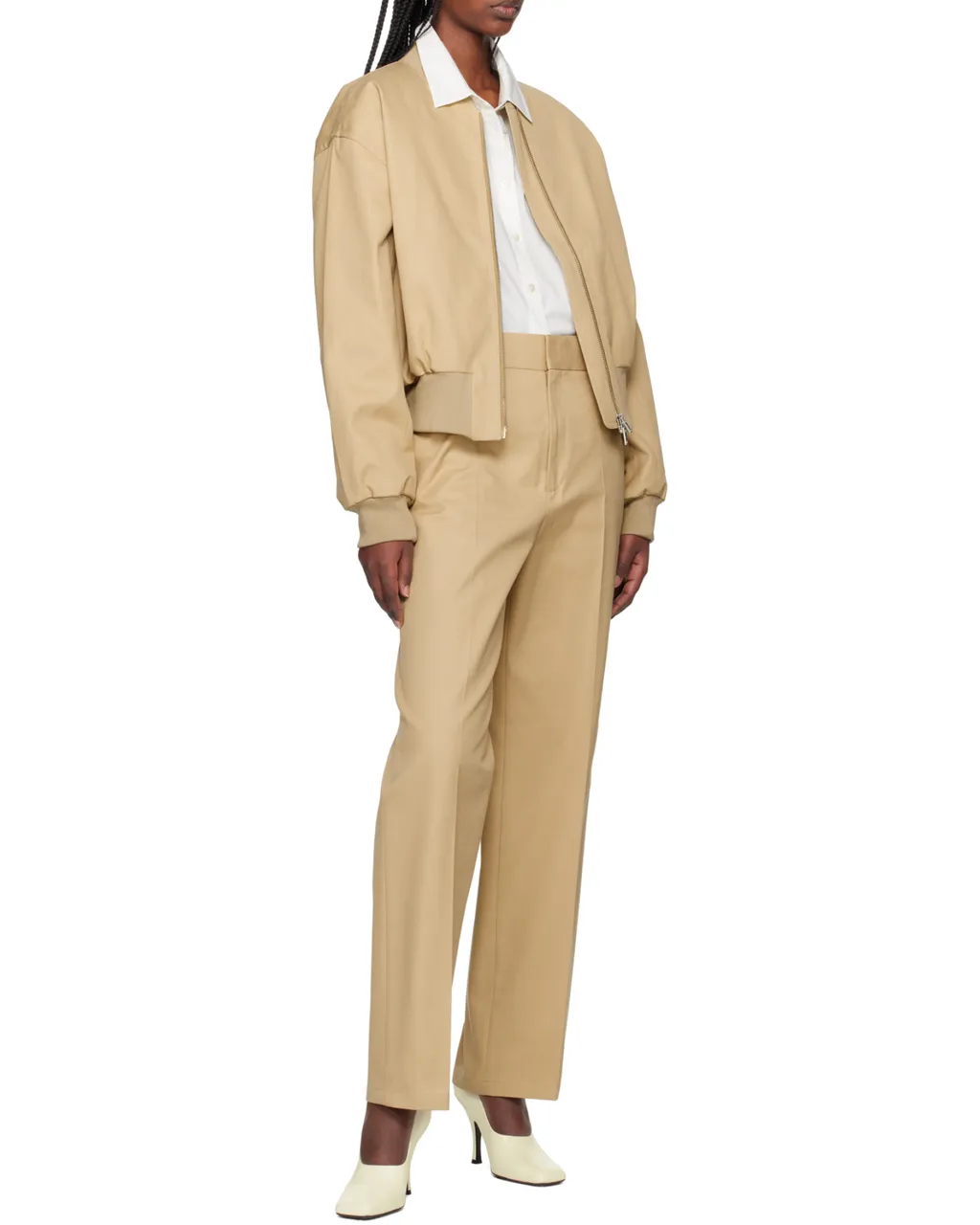 Tailored Cotton Trousers