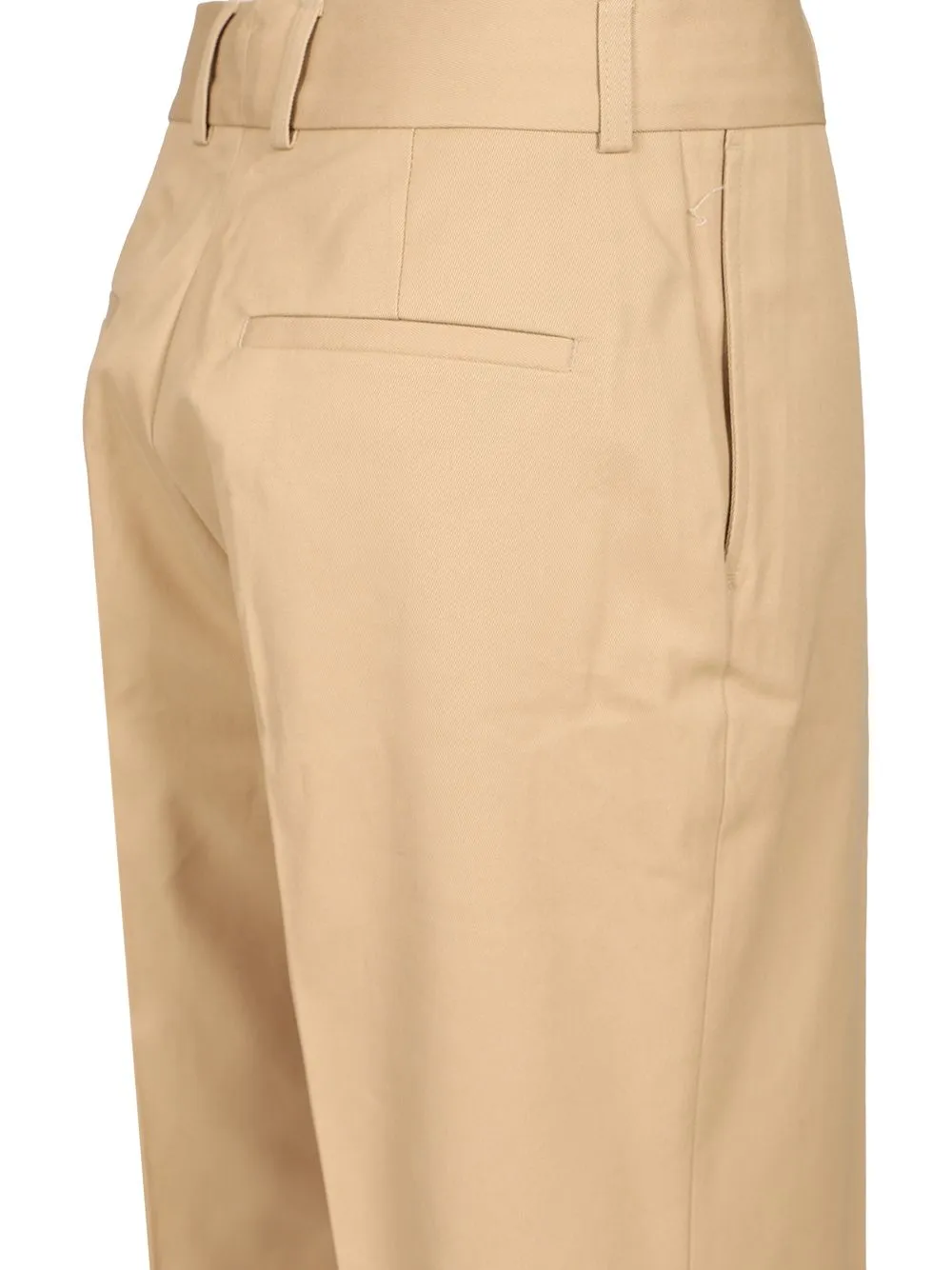 Tailored Cotton Trousers