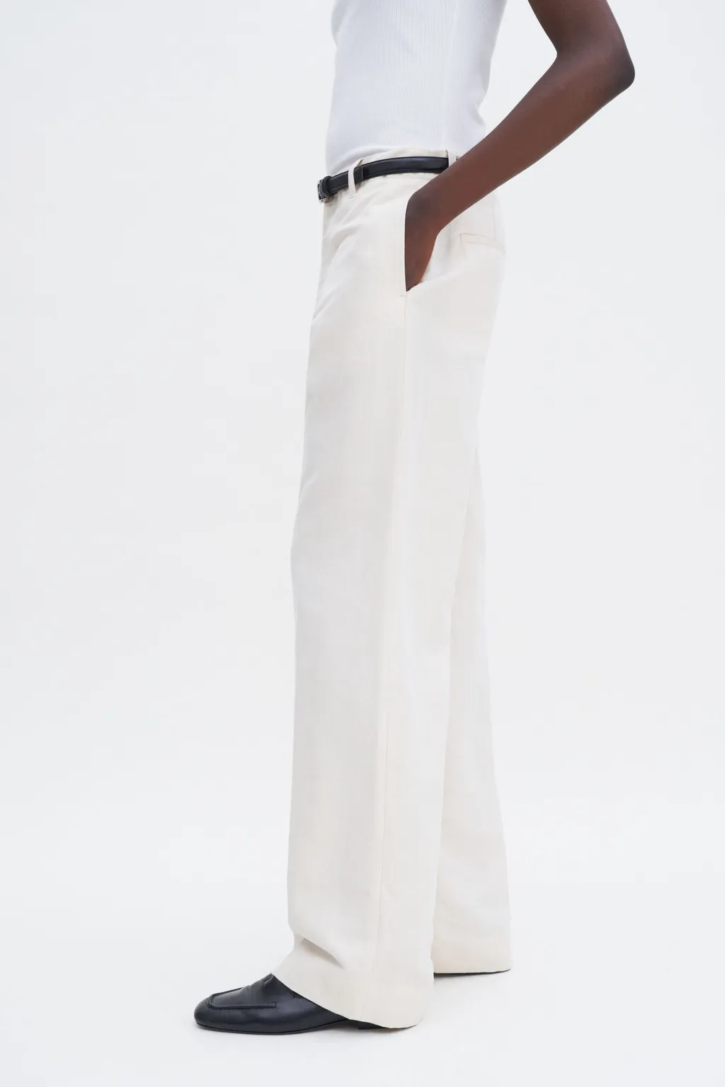 Tailored Cotton Trousers