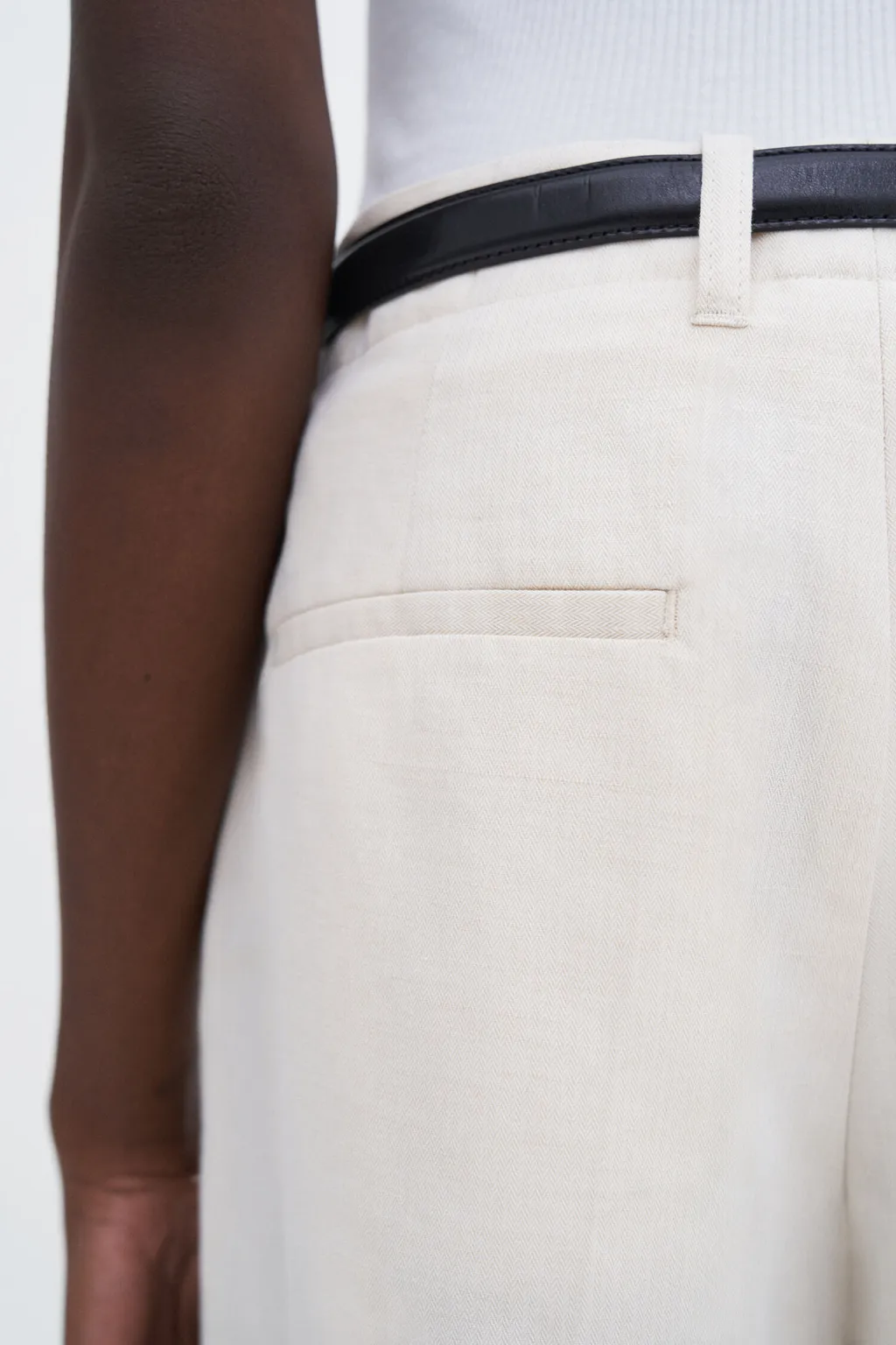 Tailored Cotton Trousers