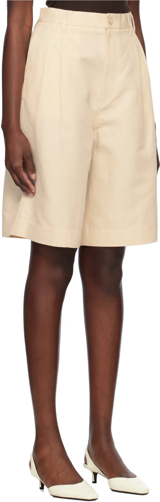 Pleated Shorts
