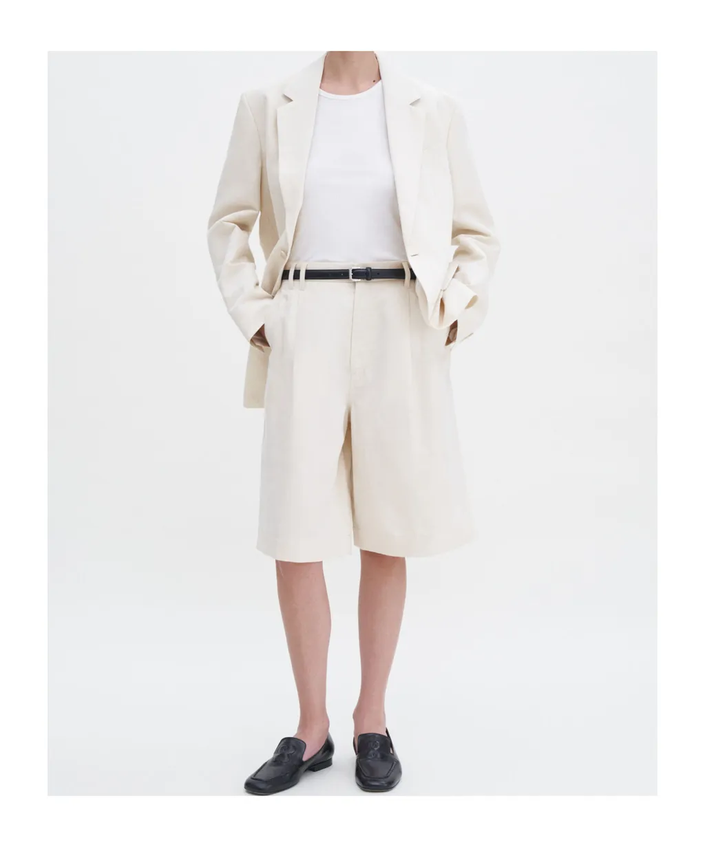 Pleated Shorts
