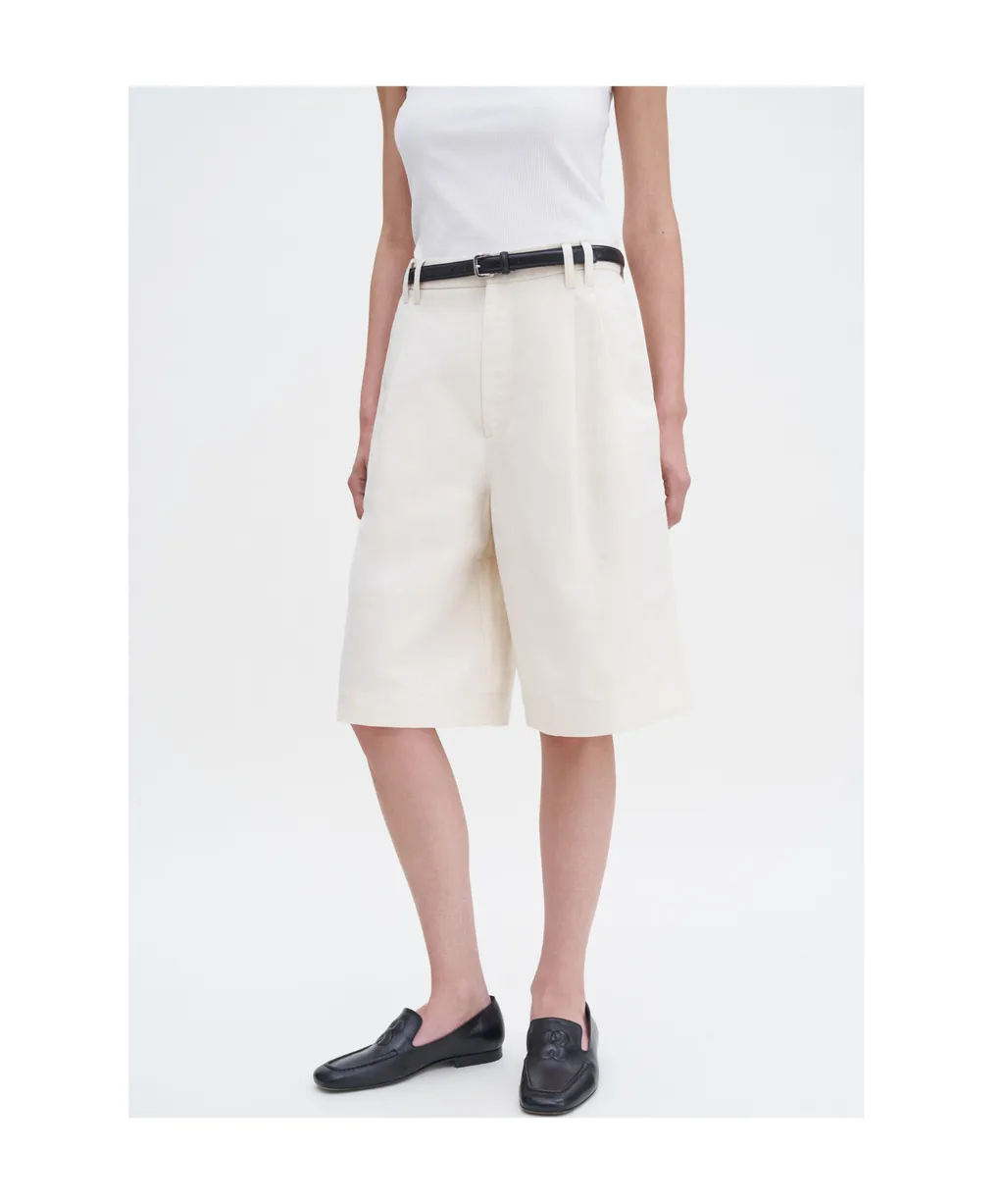 Pleated Shorts