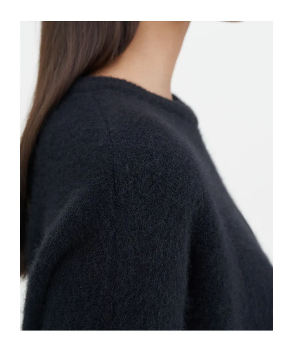 Crewneck Short-Sleeve Knitwear
