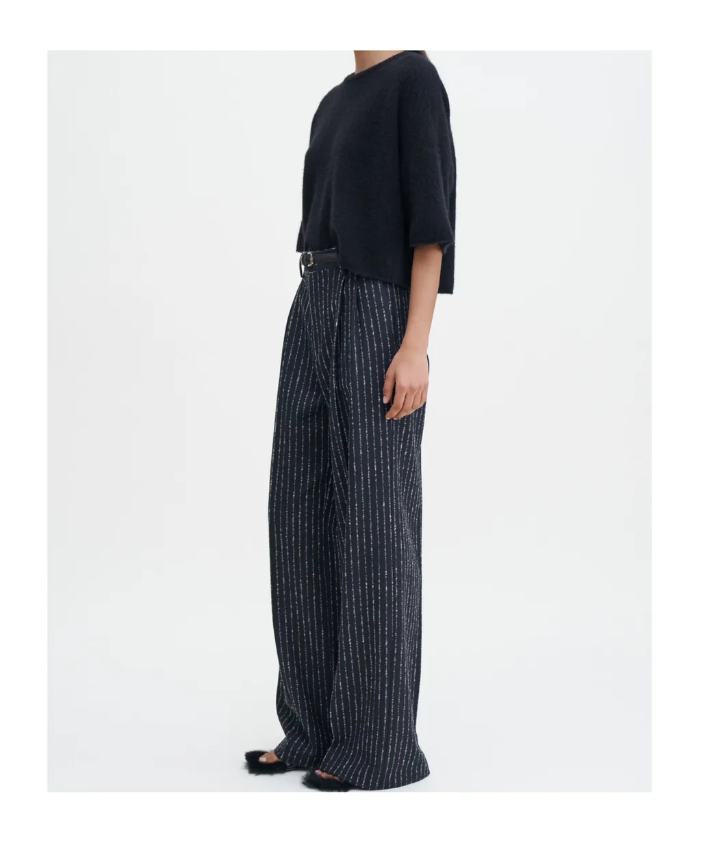 Crewneck Short-Sleeve Knitwear