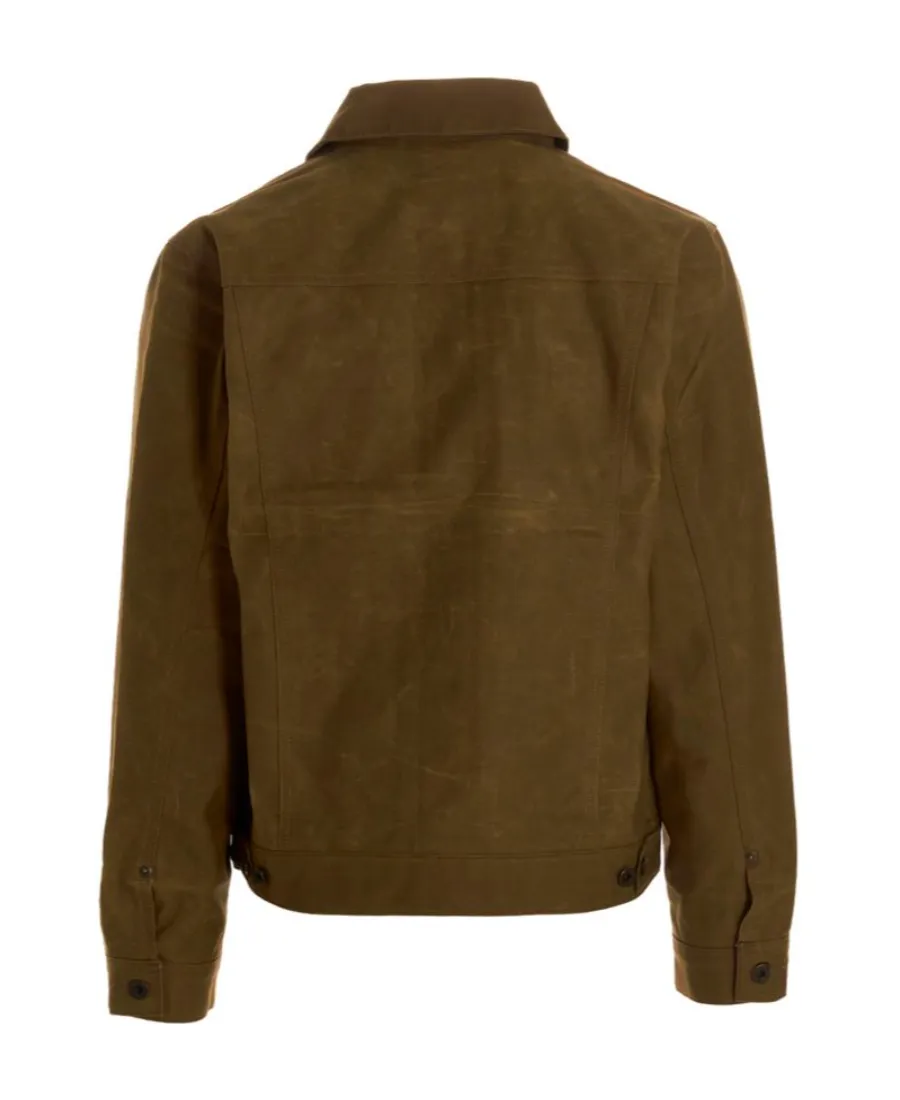 Long-Sleeve Buttoned Shirt Jacket