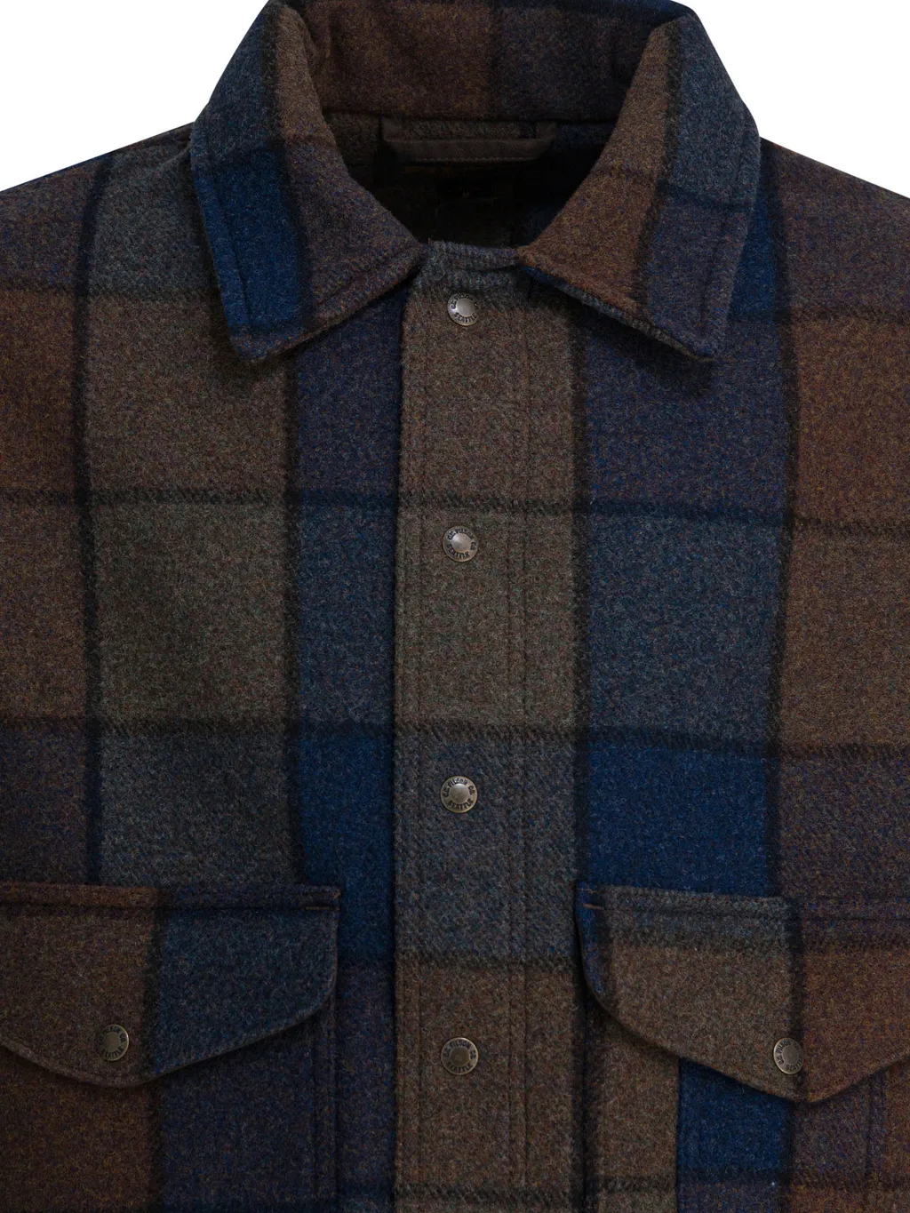 Checked Wool-Blend Jacket