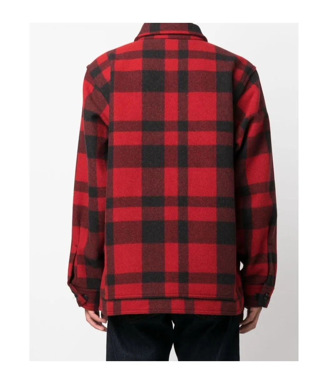 Mackinaw Plaid Buttoned Shirt Jacket