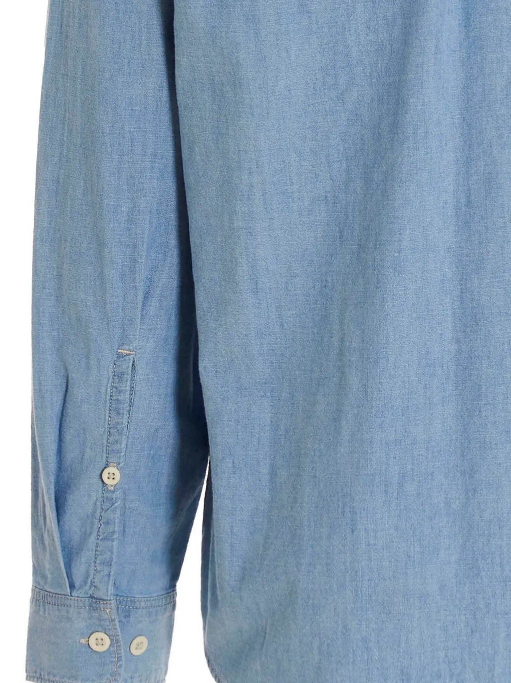 Chambray Cpo Button-Up Shirt
