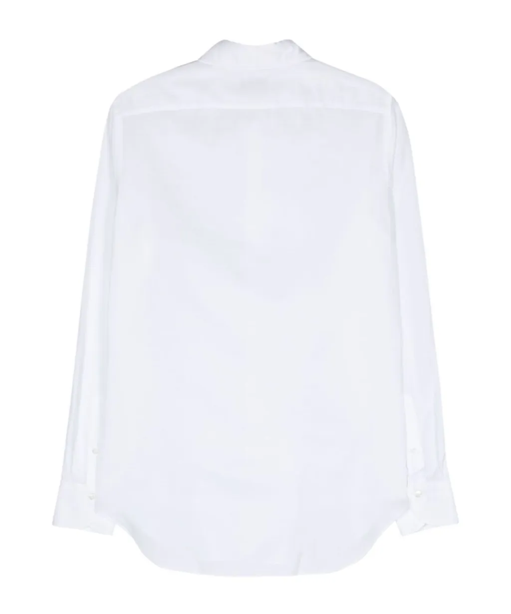 Semi-Sheer Long-Sleeve Shirt