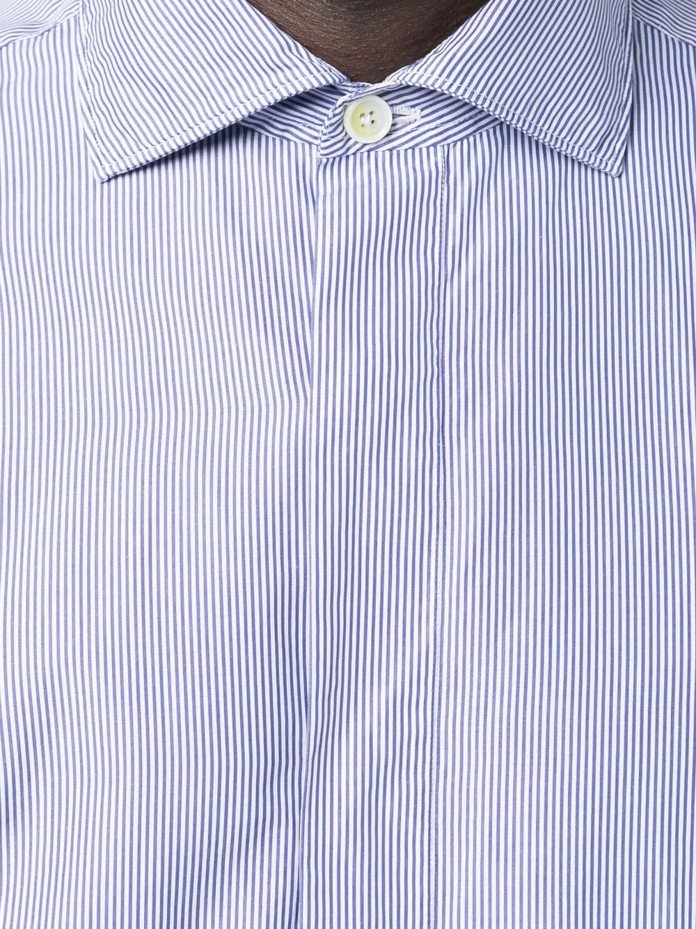 Long-Sleeved Striped Shirt